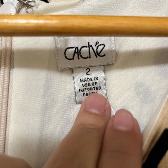 NWT Cache Silk Blend Knit Dress Size 2 Animal Print Bodycon. - Picture 9 of 14